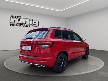 SPOTICAR Skoda Karoq Sportline 4x4 2.0 Tsi Gebraucht - Suv Benzin Rot - Neustadt In Sachsen - 1201324325_5