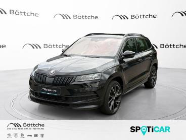 SPOTICAR Skoda Karoq Sportline 4x4 2.0 Tdi *panoramadach*navi*led*kamer Gebraucht - Suv Diesel Schwarz - Bad Belzig - 1201342261_1