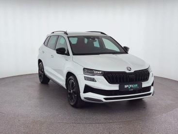 SPOTICAR Skoda Karoq Sportline 4x4 Tsi*navi*shz*rfk*uvm Gebraucht - Suv Benzin Weiß - Holzminden - 1201347700_3