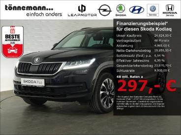 SPOTICAR Skoda Kodiaq Drive Tsi Dsg+ahk+led Licht+navi+ruckfahrkamera+si Gebraucht - Suv Benzin Schwarz - Coesfeld - 1201228565_1