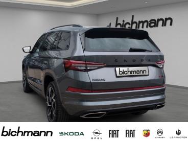 SPOTICAR Skoda Kodiaq Rs 4x4 Colu Ahk Sthz Rfk El.heck Gebraucht - Suv Benzin Grau - Menden - 1201312266_4