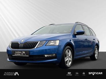 SPOTICAR Skoda Octavia Combi 1.5 Tsi Act Ambition+pdc+shz+play+ Gebraucht - Kombi Benzin Blau - Berlin - 1201273083_1
