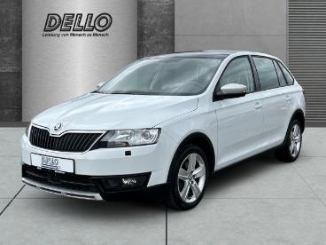 SPOTICAR Skoda Rapid Spaceback Scoutline Tsi Klima Allwetterreifen Gebraucht - Limousine Benzin Weiß - Parchim - 1201291923_1