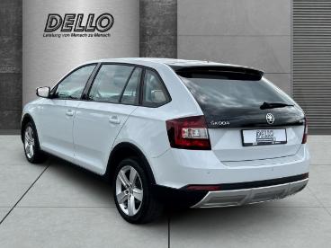 SPOTICAR Skoda Rapid Spaceback Scoutline Tsi Klima Allwetterreifen Gebraucht - Limousine Benzin Weiß - Parchim - 1201291923_3