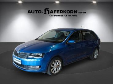 SPOTICAR Skoda Rapid Spaceback Clever *pdc*ahzv*navi* Gebraucht - Limousine Benzin Blau - Frohburg - 1201311858_1