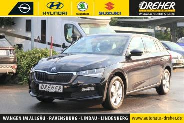 SPOTICAR Skoda Scala 1.0 Tsi Ambition Klima/led/sitzhzg./dab Gebraucht - Kombi Benzin Schwarz - Wangen Im Allgäu - 1201166687_1