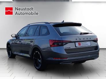 SPOTICAR Skoda Superb Sportline Combi 4x4 Automatik Anhangerkupplung Gebraucht - Limousine Diesel Grau - Elsterwerda - 1201274157_3