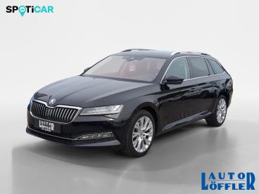 SPOTICAR Skoda Superb Tdi 2.0 Sthzg+led+navi+acc+dab+nsw Klima Gebraucht - Limousine Diesel Schwarz - Schweinfurt - 1201298698_1