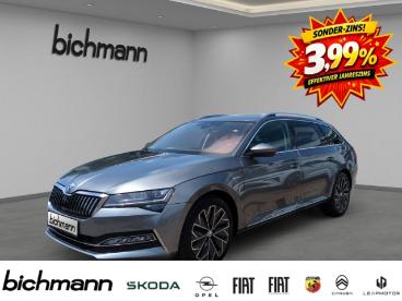 SPOTICAR Skoda Superb Combi L&k Colu El.heck Cli3 Rfk Ahk Matrix Gebraucht - Limousine Diesel Grau - Menden - 1201326095_1