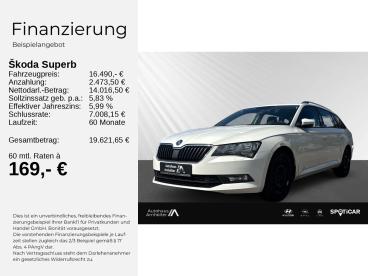 SPOTICAR Skoda Superb Combi 1.4 Tsi Active+carplay+wkr+garantie Gebraucht - Limousine Benzin Weiß - Dallgow - 1201336271_2