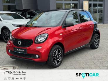 SPOTICAR Smart Forfour 1.0 - Allw./klimaaut./sitzh/pdc Basis Gebraucht - Kleinwagen Benzin Rot - Wittenberg - 1201181879_1