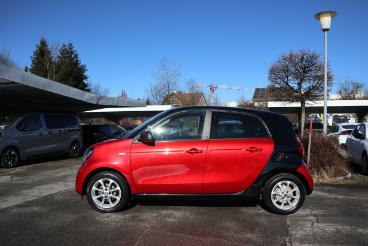 SPOTICAR Smart Forfour Passion (66kw) Pano.-dach/klima/sitzhzg. Gebraucht - Kleinwagen Benzin Rot - Wangen Im Allgäu - 1201269467_4