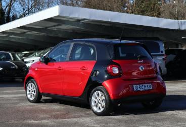 SPOTICAR Smart Forfour Passion (66kw) Pano.-dach/klima/sitzhzg. Gebraucht - Kleinwagen Benzin Rot - Wangen Im Allgäu - 1201269467_5