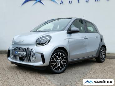 SPOTICAR Smart Forfour Eq Electric Exclusive Pano/kamera/ambiente Gebraucht - Kleinwagen Elektro Silber - Bielefeld - 1201313314_1