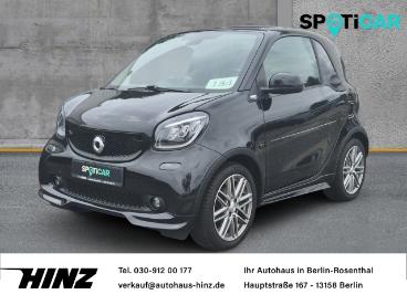 SPOTICAR Smart Fortwo Coupe Brabus 0.9 Turbo, Leder,navi Gebraucht - Kleinwagen Benzin Schwarz - Berlin - 1201155119_1