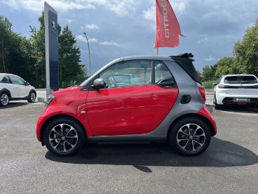 SPOTICAR Smart Fortwo Turbo Cabrio Leder Klimaautom Shz Temp Gebraucht - Kleinwagen Benzin Rot - Münster - 1201270284_2