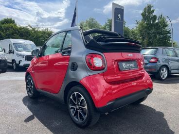 SPOTICAR Smart Fortwo Turbo Cabrio Leder Klimaautom Shz Temp Gebraucht - Kleinwagen Benzin Rot - Münster - 1201270284_3