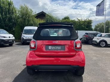 SPOTICAR Smart Fortwo Turbo Cabrio Leder Klimaautom Shz Temp Gebraucht - Kleinwagen Benzin Rot - Münster - 1201270284_4