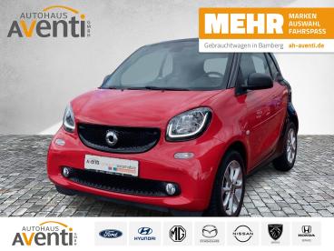SPOTICAR Smart Fortwo Coupe Passion Shz*led*pano*aut*tempomat*lm Gebraucht - Kleinwagen Benzin Schwarz - Bamberg - 1201346738_1