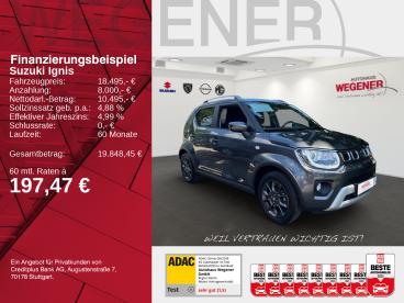 SPOTICAR Suzuki Ignis 1.2 Comfort Hybrid Klima*multimedia*efh Gebraucht - Kleinwagen Benzin Grau - Berlin - 1201306233_2