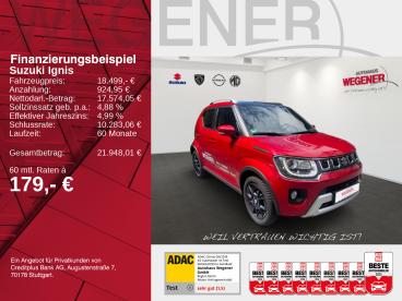 SPOTICAR Suzuki Ignis 1.2 Comfort+ Hybrid Led*navi*lm Gebraucht - Kleinwagen Hybrid Rot - Berlin - 1201315882_2