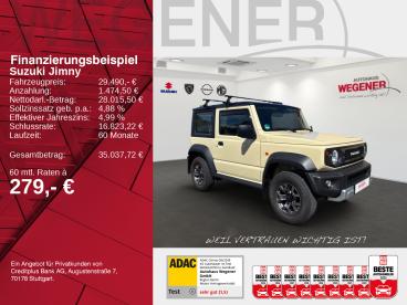SPOTICAR Suzuki Jimny Nfz. 1.5 4x4 Comfort Ahk*8-fach*neuzustand Gebraucht - Suv Benzin Beige - Berlin - 1201330927_2