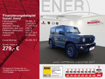 SPOTICAR Suzuki Jimny 1.5 4x4 Comfort Radio-cd*bluetooth*klima Gebraucht - Suv Benzin Grün - Berlin - 1201357813_2