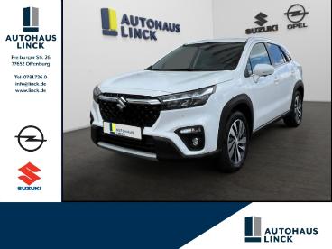 SPOTICAR Suzuki S-cross Comfort+ Allgrip Navi Led Schiebedach Gebraucht - Geländewagen Hybrid Weiß - Offenburg - 1201284387_1