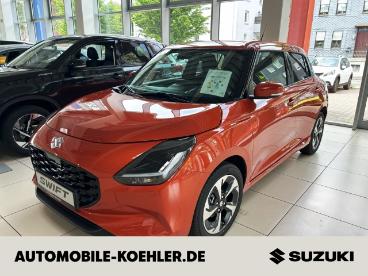 SPOTICAR Suzuki Swift 1.2 Comfort+ Hybrid Navi Led Dab Sitzheizg Gebraucht - Kleinwagen Benzin Orange - Siegen - 1201259168_1