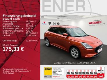 SPOTICAR Suzuki Swift Comfort At Hybrid Acc*navi*kamera*pdc Gebraucht - Kleinwagen Benzin Orange - Berlin - 1201271650_2