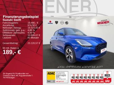 SPOTICAR Suzuki Swift Comfort+ Hybrid Acc*navi*kamera*pdc Gebraucht - Kleinwagen Benzin Blau - Berlin - 1201272219_2