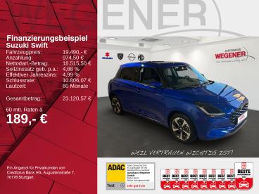 SPOTICAR Suzuki Swift Comfort+ Hybrid - Shz Cam Acc Navi Carplay Gebraucht - Kleinwagen Benzin Blau - Berlin - 1201272238_2
