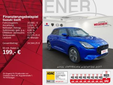 SPOTICAR Suzuki Swift Comfort+ Hybrid - Shz Cam Acc Navi Carplay Gebraucht - Kleinwagen Benzin Blau - Berlin - 1201272355_2