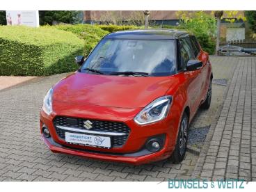SPOTICAR Suzuki Swift Comfort+ Hybrid Navi Led Klimaautom Acc Dab Shz Ke Gebraucht - Kleinwagen Benzin Rot - Erkelenz - 1201273042_2