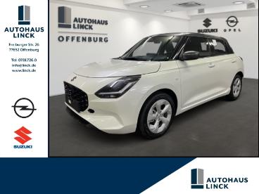 SPOTICAR Suzuki Swift 1.2 Dualjet Hybrid 60 Kw Comfort Gebraucht - Kleinwagen Benzin Weiß - Offenburg - 1201303253_1