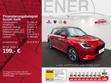 SPOTICAR Suzuki Swift Comfort+ Hybrid 61kw) Gebraucht - Kleinwagen Hybrid Rot - Berlin - 1201308927_2