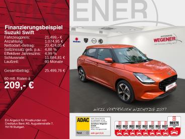 SPOTICAR Suzuki Swift Comfort+ Cvt Hybrid Gebraucht - Kleinwagen Hybrid Orange - Berlin - 1201356272_2