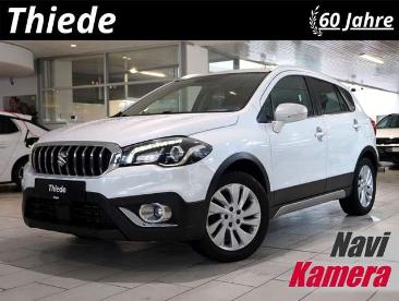 SPOTICAR Suzuki Sx4 1.4 Boosterjet Hybrid Navi/led/sh/kamera/ahk Gebraucht - Suv Benzin Weiß - Schöningen - 1201271433_1