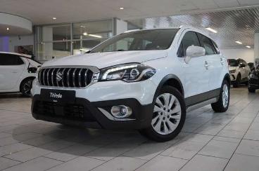 SPOTICAR Suzuki Sx4 1.4 Boosterjet Hybrid Navi/led/sh/kamera/ahk Gebraucht - Suv Benzin Weiß - Schöningen - 1201271433_3