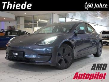 SPOTICAR Tesla Model 3 Standard Range Navi/kamera/sh/warmepumpe Gebraucht - Limousine Elektro Grau - Schöningen - 1201234884_1