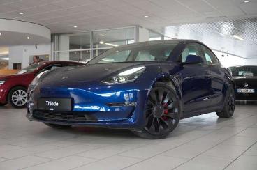 SPOTICAR Tesla Model 3 Performance Dual-motor Navi/led/amd/fsd Gebraucht - Limousine Elektro Blau - Schöningen - 1201280230_3