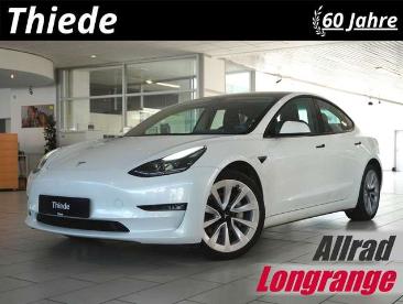 SPOTICAR Tesla Model 3 Longrange Dual-motor Navi/kamera/dab/amd Gebraucht - Limousine Elektro Weiß - Schöningen - 1201298483_1