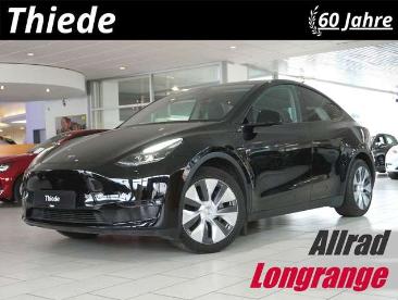 SPOTICAR Tesla Model Y Longrange Dual-motor Navi/led/kamera/ahk Gebraucht - Suv Elektro Schwarz - Schöningen - 1201341669_1
