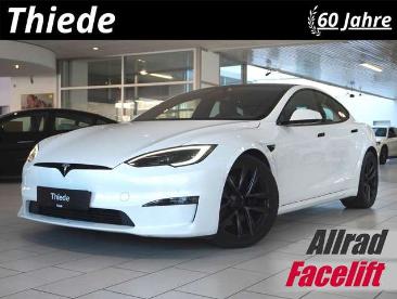 SPOTICAR Tesla Model S Models Dual-motor Longrange Navi/amd/yoke/leder Gebraucht - Suv Elektro Weiß - Schöningen - 1201278726_1
