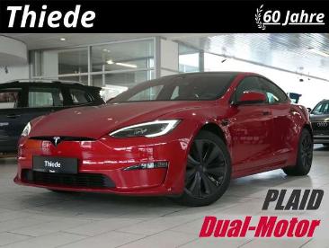 SPOTICAR Tesla Model S Models Plaid 1020ps Dual-motor Navi/amd/sport Gebraucht - Suv Elektro Rot - Schöningen - 1201327882_1