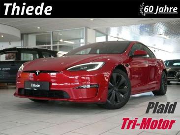 SPOTICAR Tesla Model S Models Plaid 1020ps Tri-motor Navi/amd/sport Gebraucht - Suv Elektro Rot - Schöningen - 1201356072_1