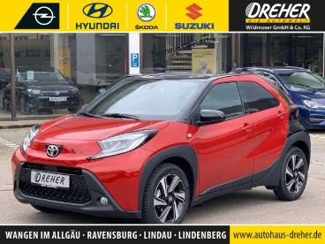 SPOTICAR Toyota Aygo Style Tech Vision Lm/nsw/klima Gebraucht - Kleinwagen Benzin Rot - Wangen Im Allgäu - 1201196469_1