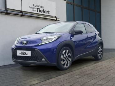SPOTICAR Toyota Aygo Air Teamplayer Gebraucht - Kleinwagen Benzin Hellblau - Lauchringen - 1201298884_1
