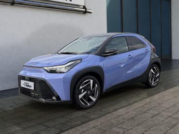 SPOTICAR Toyota Aygo 1,5 Hybrid Lounge Gebraucht - Kleinwagen Hybrid Violett - Lauchringen - 1201298941_1