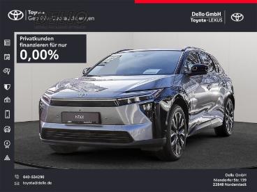 SPOTICAR Toyota Bz4x Lounge Allrad Sky & Sound Panorama Navi Memory Sit Gebraucht - Geländewagen Elektro Schwarz - Norderstedt - 1201318731_1